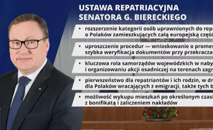 Senator Grzegorz Bierecki / autor: wPolsce24.pl
