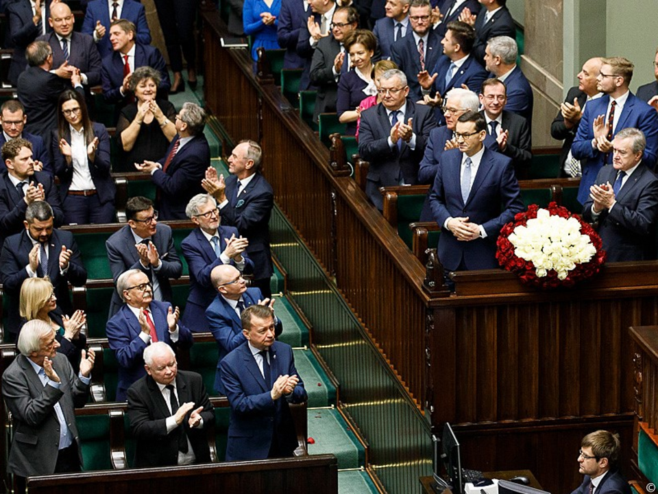 Sejm: przedstawiciele PiS. / autor: Flickr: KPRM