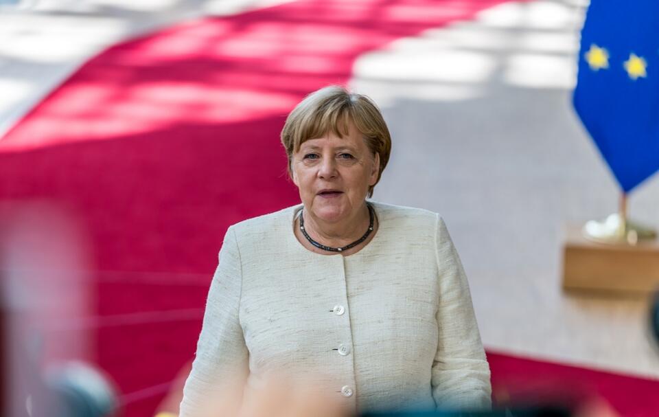 B. kanclerz Niemiec Angela Merkel / autor: Fratria