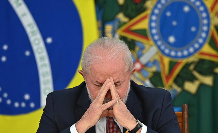 Prezydent Brazylii Luiz Inacio Lula da Silva / autor: PAP/EPA/ANDRE BROGES