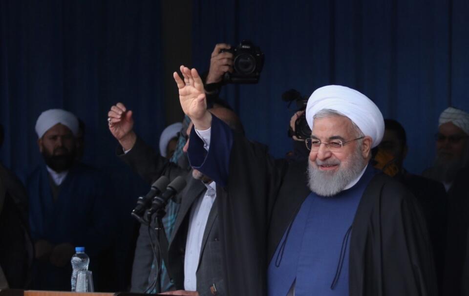 Prezydent Iranu Hassan Rouhani / autor: PAP/EPA