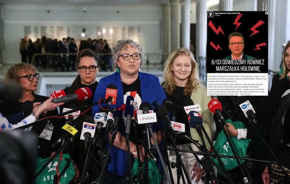 Strajk Kobiet wściekły na Hołownię! Lempart chce dymisji