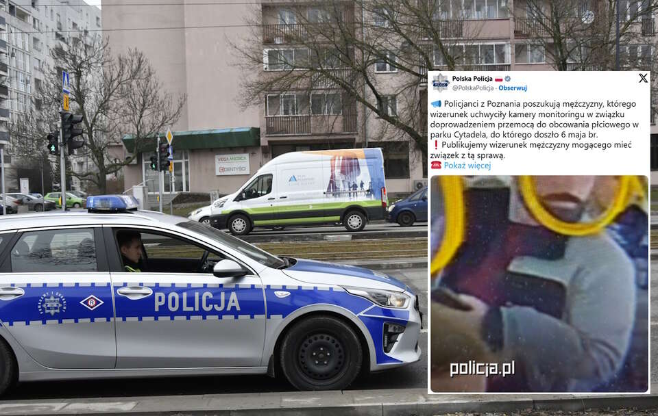 Gwałt w Poznaniu / autor: Fratria/X