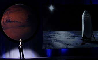 Miliarder Elon Musk przedstawił plan kolonizacji Marsa