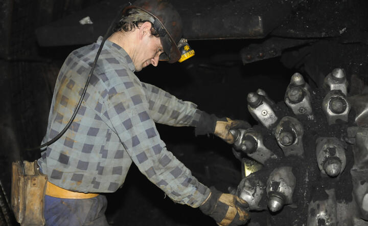 Górnik w kopalni PGG / autor: Materiały prasowe