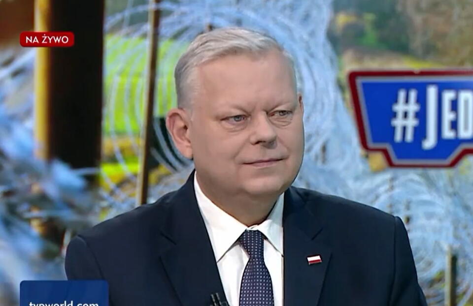 Marek Suski  / autor: screenshot TVP Info