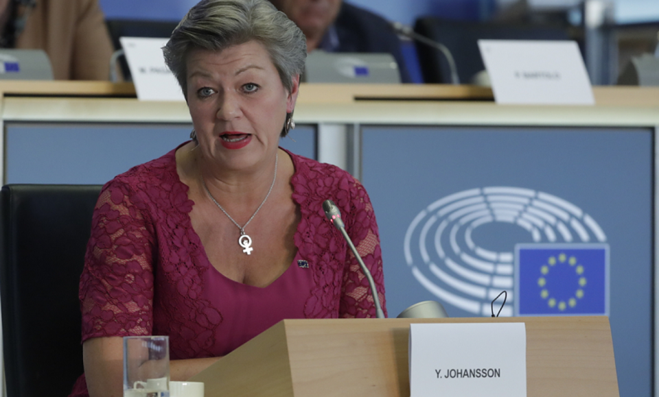 Ylva Johansson / autor: PAP/EPA