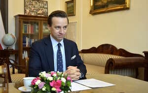 Na zdjęciu wicemarszałek Sejmu Krzysztof Bosak z Konfederacji / autor: Fratria