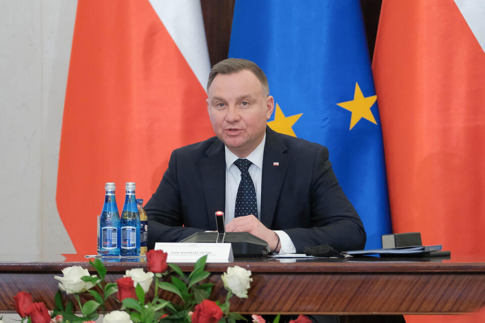 Prezydent Andrzej Duda / autor: PAP/Mateusz Marek