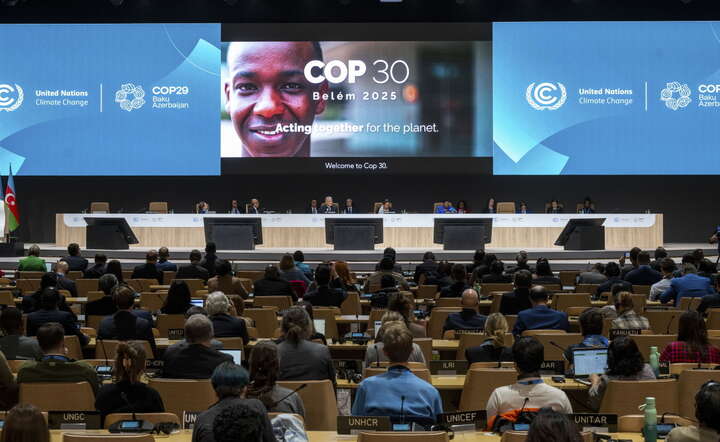 Sala obrad COP29 / autor: PAP/EPA/COP AZERBIJAN