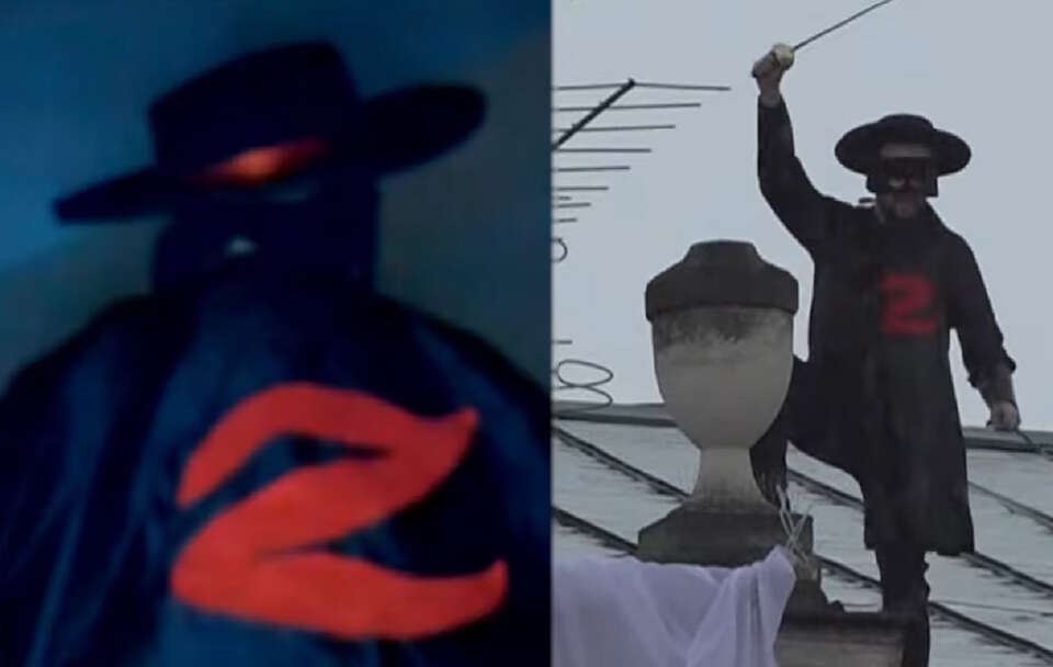 "Zorro" z Tarnowa / autor: Telewizja wPolsce24