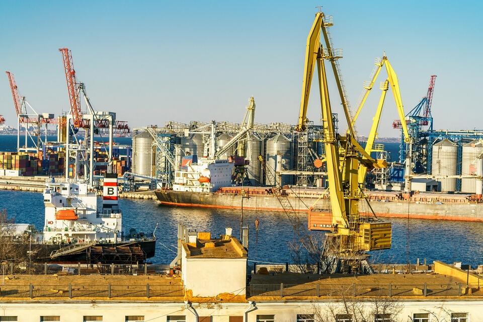 Port w Odessie / autor: Fratria/Andrzej Skwarczyński