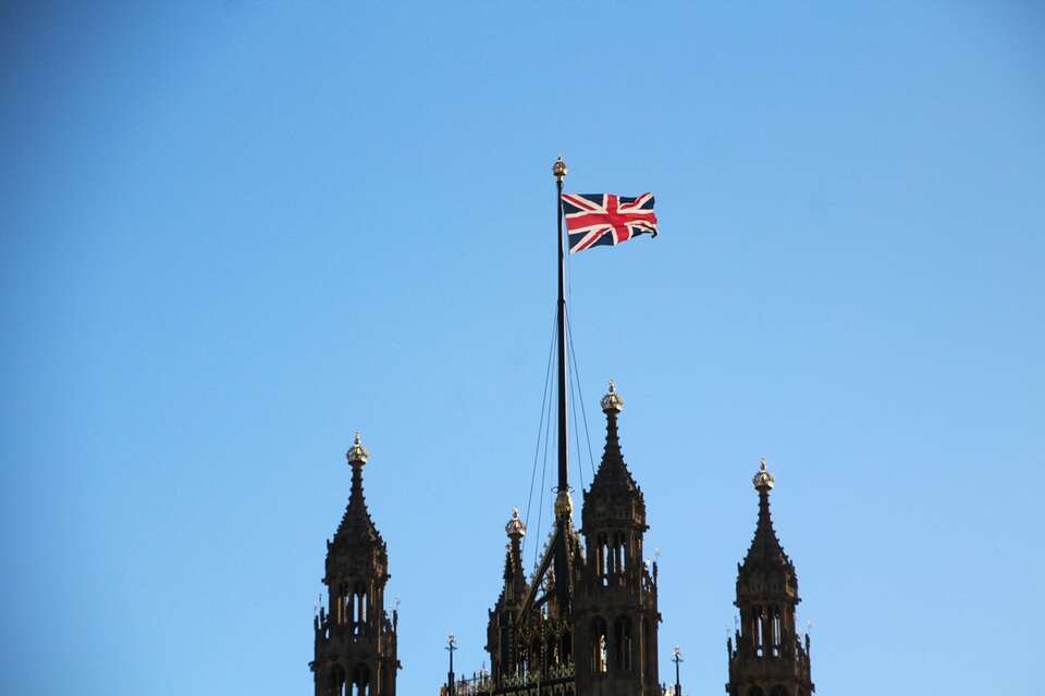 Flaga Wielkiej Brytanii, zdjęcie ilustracyjne / autor: Fratria