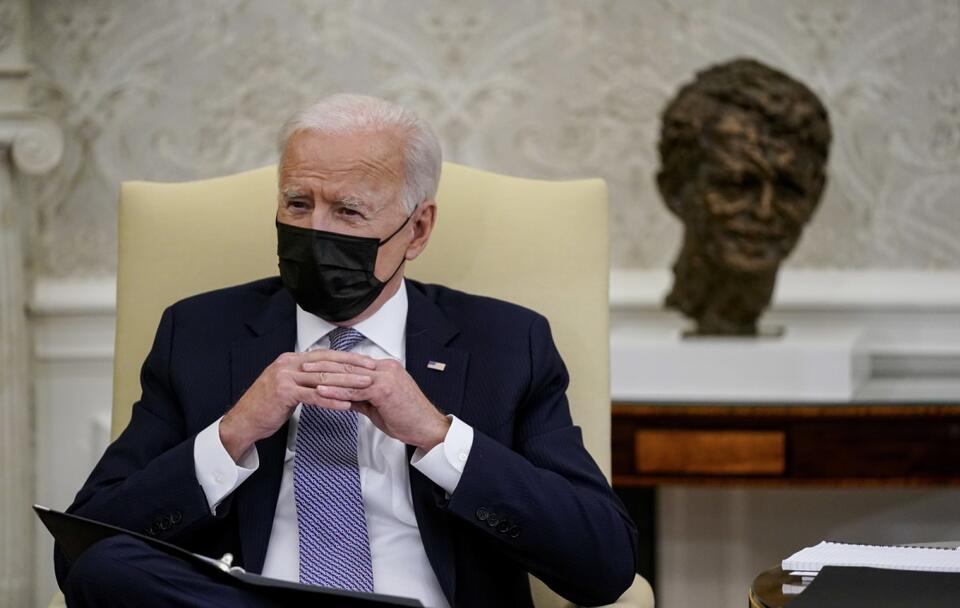 Prezydent Joe Biden / autor: PAP/EPA/Amr Alfiky /POOL