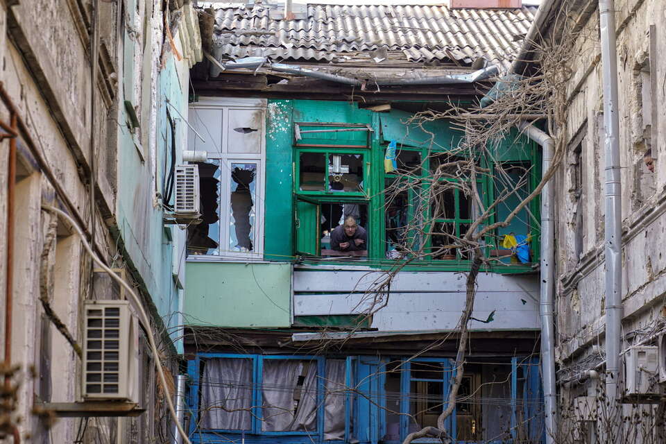 Odessa po rosyjskim ataku 13 grudnia / autor: PAP