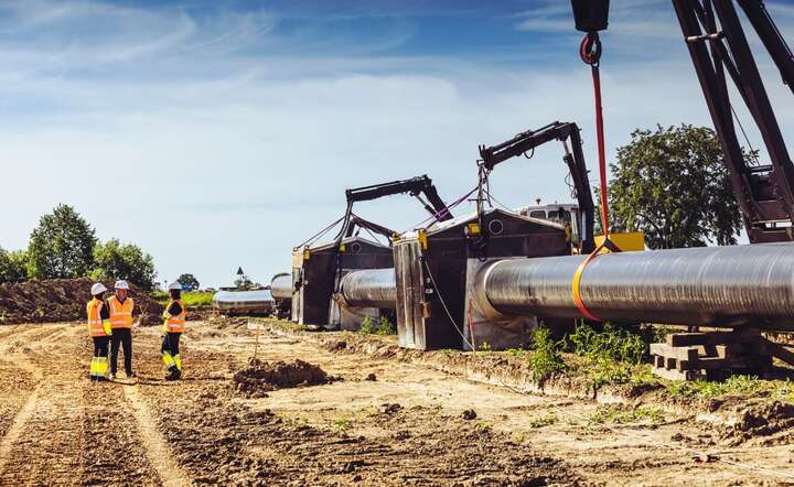 Budowa gazociągu Kędzierzyn-Koźle – Racibórz / autor: materiały prasowe Gaz-System