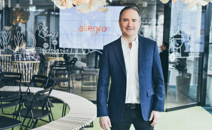 Francois Nuyts, CEO Allegro / autor: Materiały prasowe