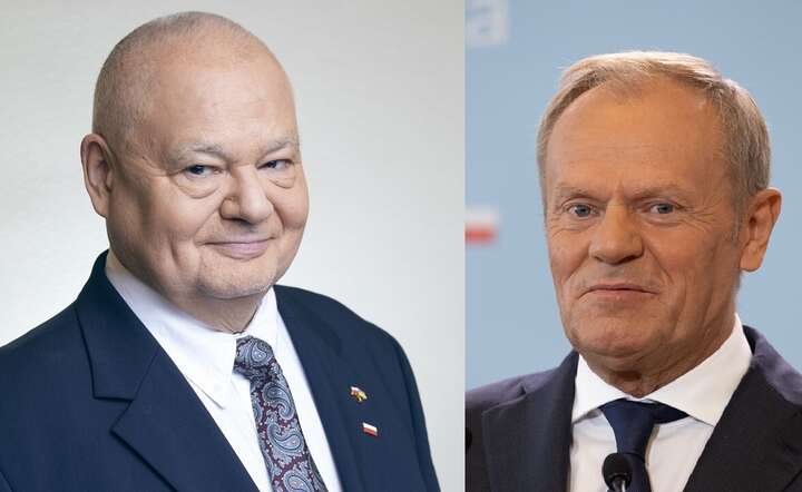 Pozycja prezesa NBP prof. Adam Glapińskiego niezagrożona. Donald Tusk odłożył plany ataku na szefa NBP / autor: Fratria / Andrzej Wiktor x 2