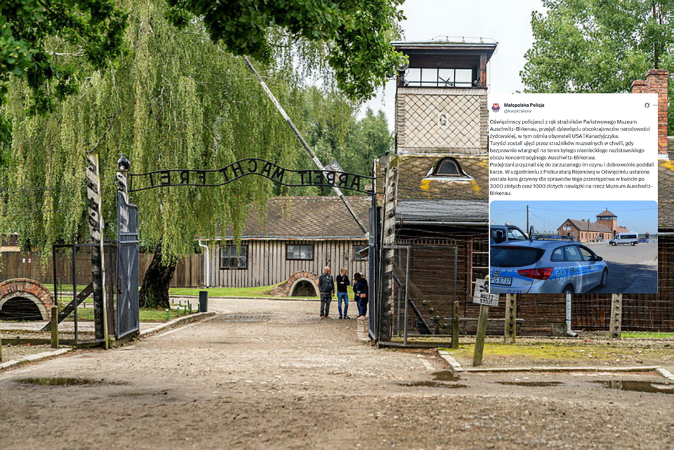 Muzeum Auschwitz-Birkenau / autor: Fratria/X/Małopolska Policja