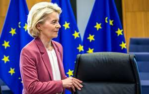 Przewodnicząca KE Ursula von der Leyen / autor: PAP/Wiktor Dąbkowski
