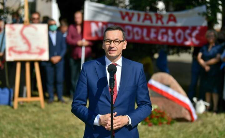 Premier Mateusz Morawiecki  we Wrocławiu, 28 bm.  / autor: PAP/Maciej Kulczyński