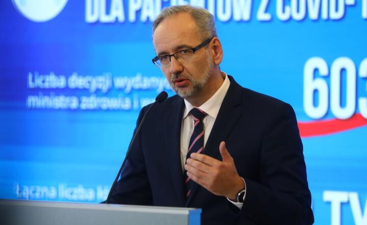 Minister zdrowia Adam Niedzielsk / autor: PAP/Rafał Guz