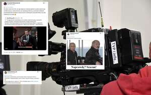 Zdj. ilustracyjne - kamera TVP Info w likwidacji / autor: Fratria