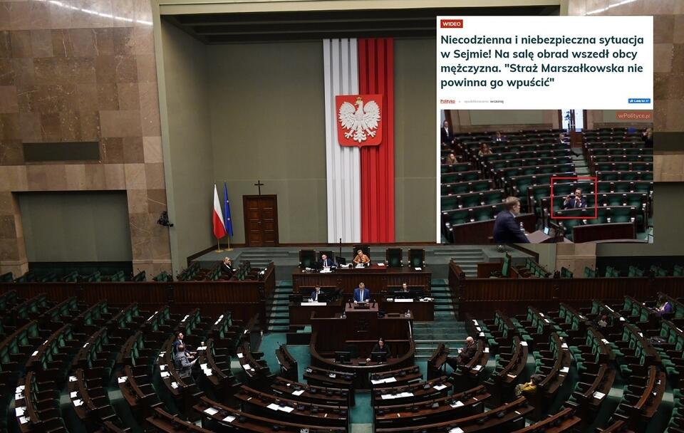 Sejm / autor: PAP/Piotr Nowak/screenshot wPolityce.pl