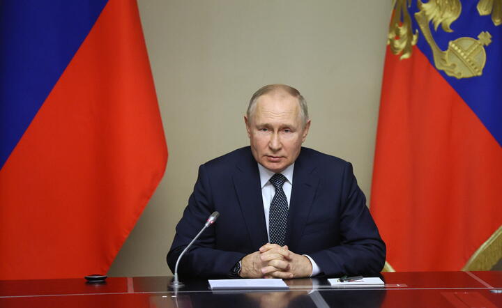 Prezydent Rosji Władimir Putin / autor: PAP/EPA/ALEXANDER SHCHERBAK / KREMLIN POOL / SPUTNIK