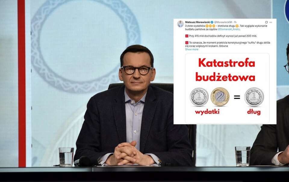 Fatalny stan budżetu! Morawiecki: "Prognozy sfałszowano"