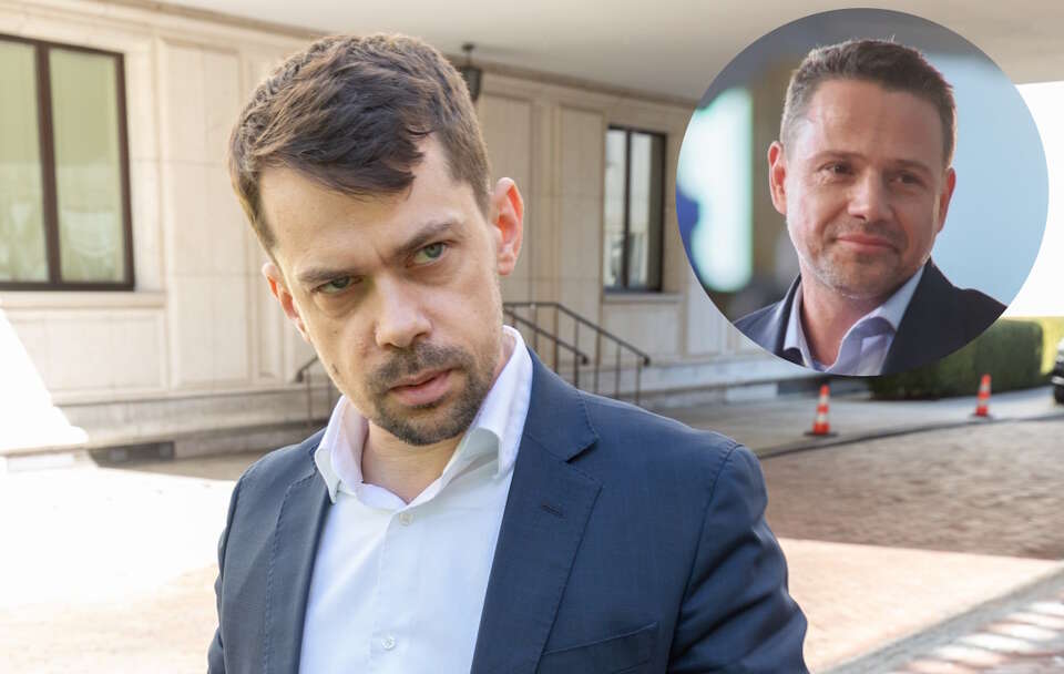Michał Kołodziejczak, Rafał Trzaskowski / autor: Fratria/PAP/Leszek Szymański