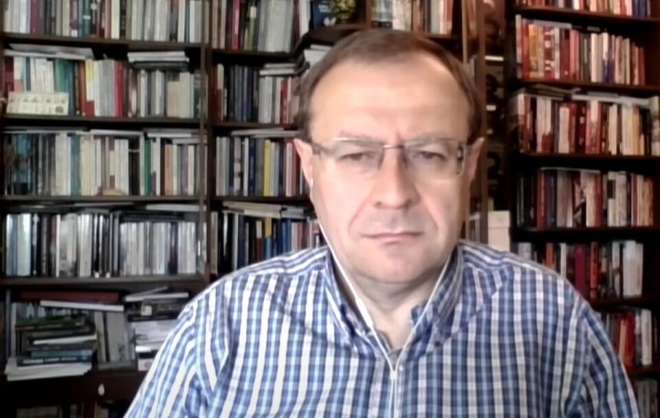 Prof. Antoni Dudek / autor: wPolsce.pl (screenshot)