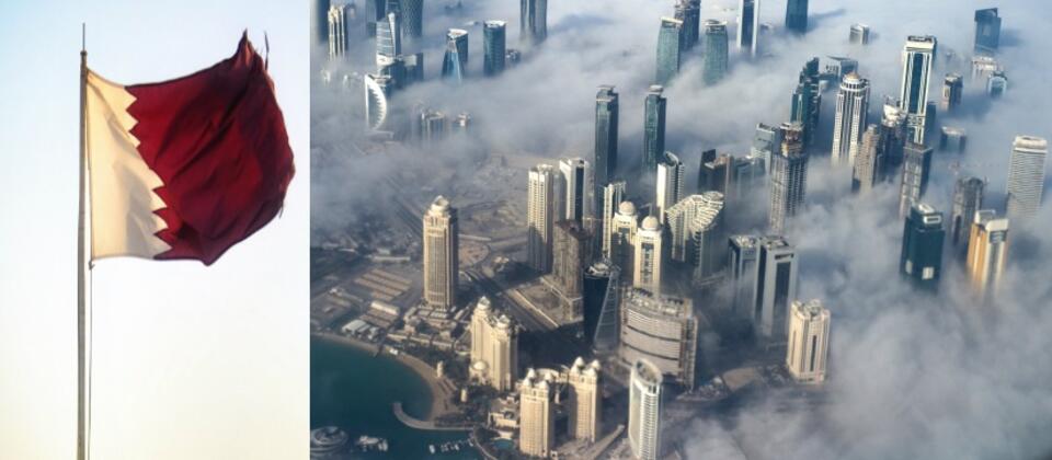 Panorama miasta Doha - stolicy Kataru / autor: PAP/EPA/YOAN VALAT/flickr