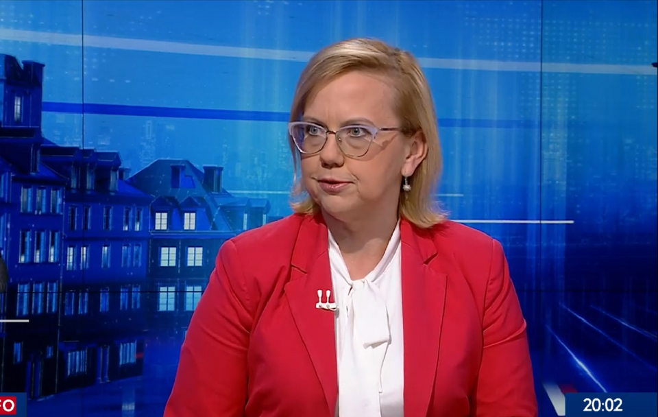 Minister klimatu Anna Moskwa w programie Gość Wiadomości / autor: TVP Info