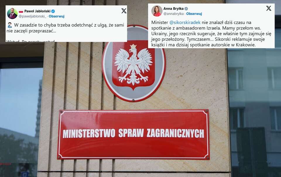 MSZ przekazało, że nie oczekiwało przeprosin od Izraela. / autor: Fratria