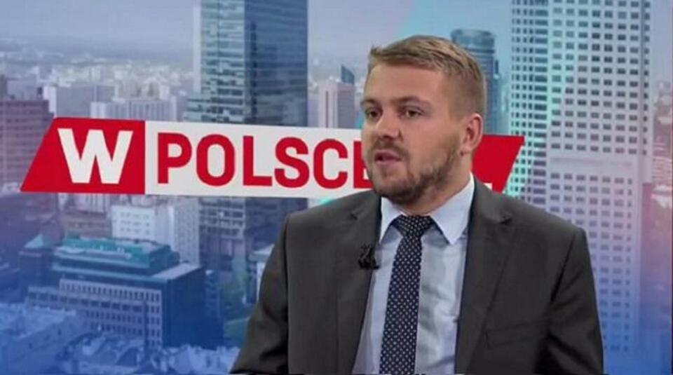 Jacek Ozdoba, radny PiS / autor: screen wPolsce.pl