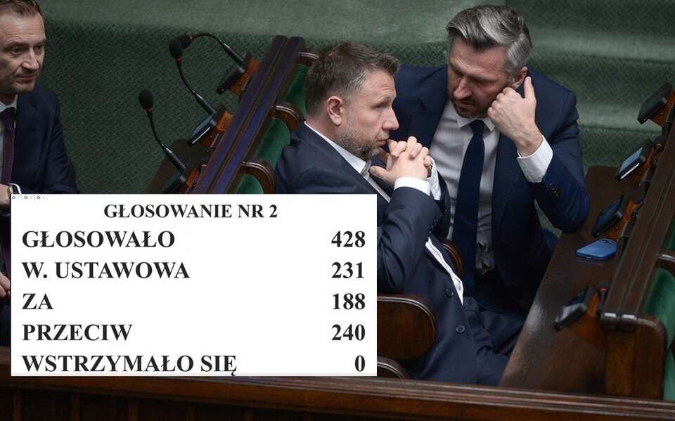 Szef MSWiA Marcin Kierwiński / autor: PAP/Marcin Obara/Sejm.gov.pl