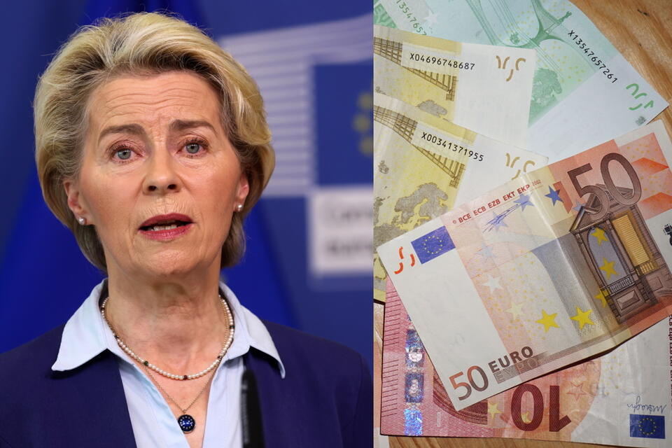 Usrula von der Leyen  / autor: PAP/EPA/Fratria 