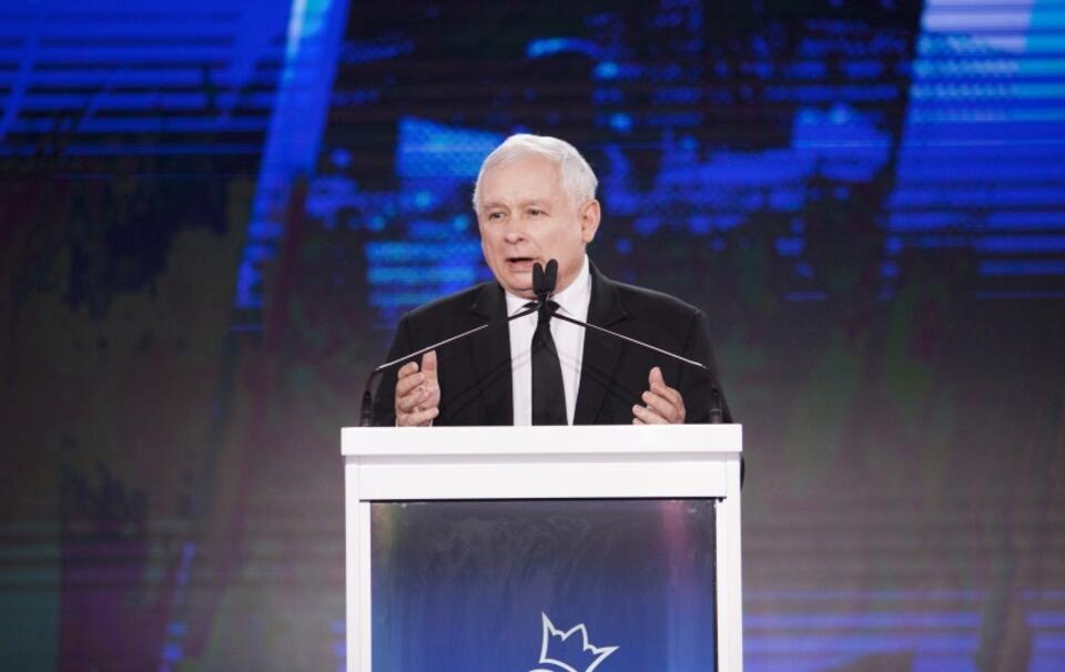 Jarosław Kaczyński, prezes PiS / autor: Fratria