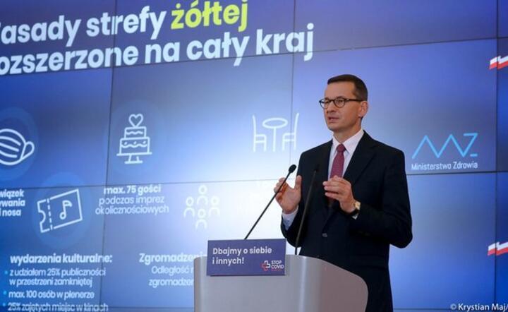 Premier Mateusz Morawiecki / autor: Krystian Maj/KPRM