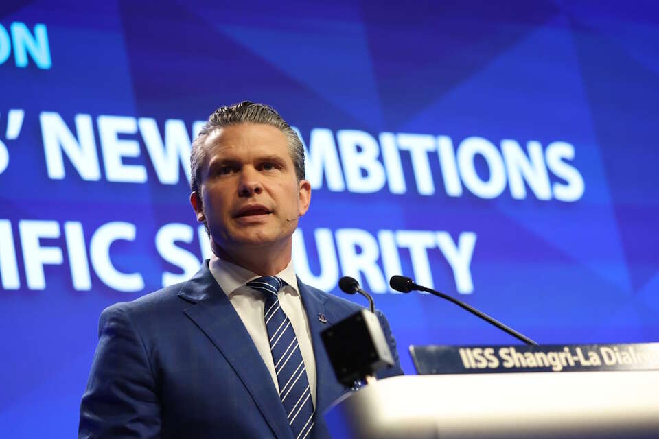 Hegseth / autor: PAP/EPA