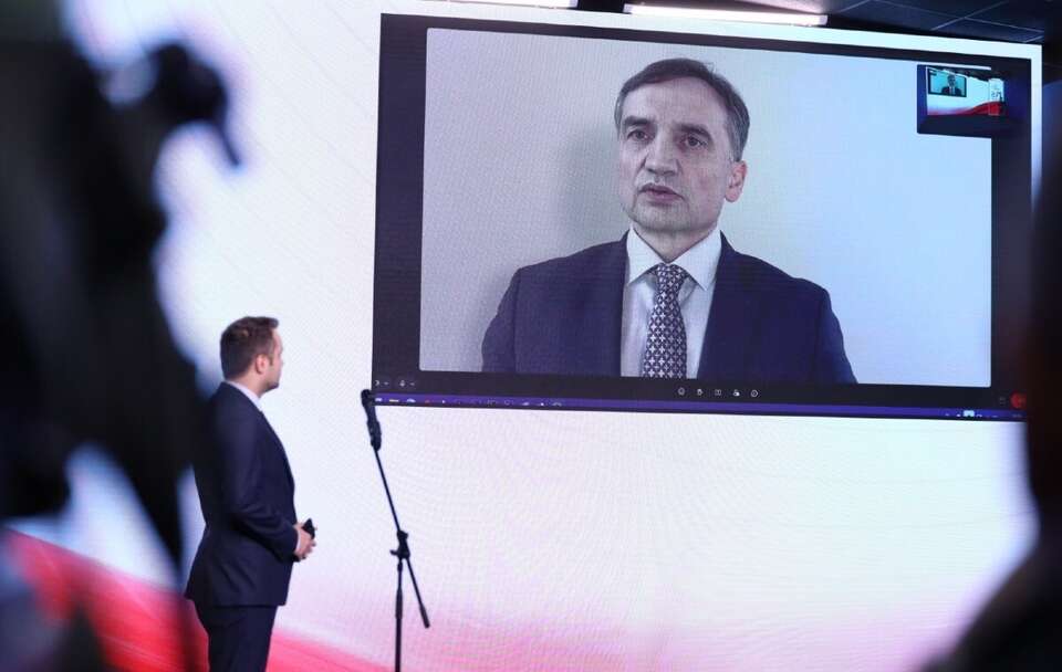 Oświadczenie wiceprezesa PiS wyemitowano w siedzibie PiS w Warszawie / autor: X/@pisorgpl