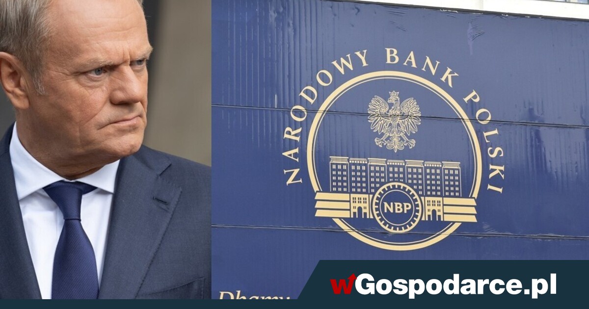 Tusk odpowiada „nie” na prośbę prezesa NBP