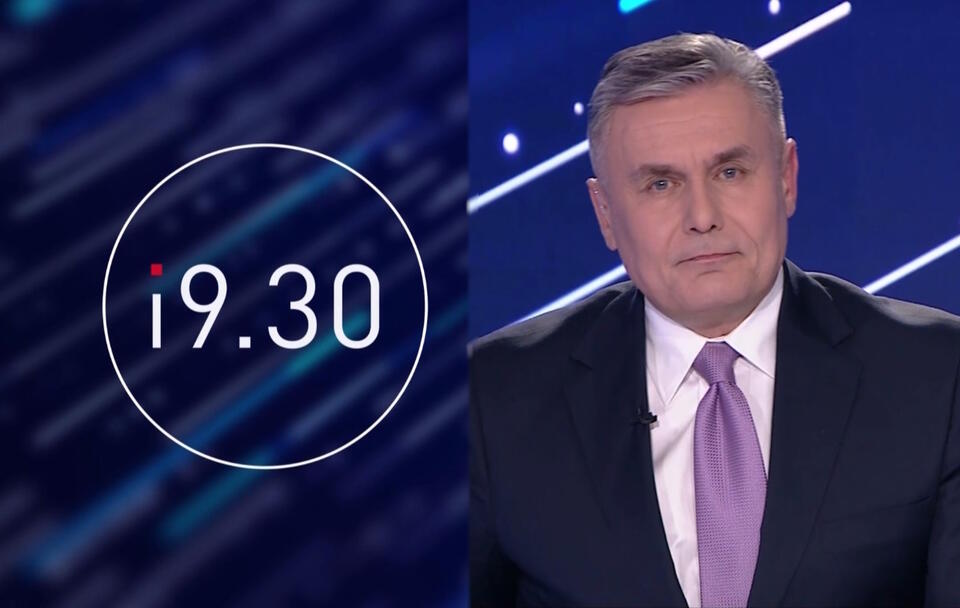 "19:30" i Marek Czyż w neo-TVP / autor: screen/TVP1