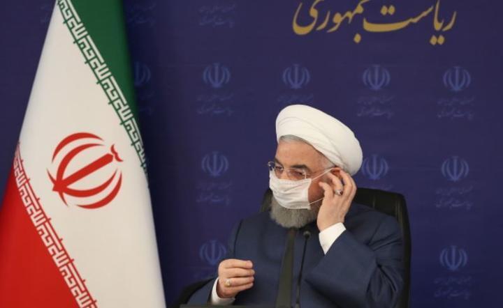 Prezydent Iranu Hasan Rowhani / autor: fotoserwis PAP