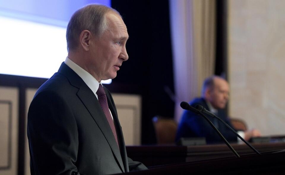 Prezydent Władimir Putin / autor: PAP/EPA