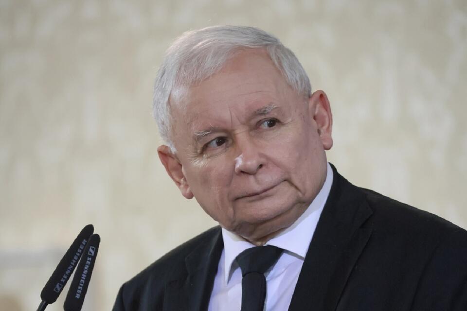 Prezes PiS, wicepremier Jarosław Kaczyński / autor: PAP/Leszek Szymański