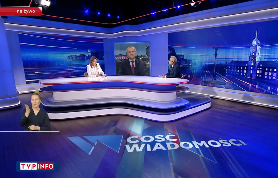 Gen. Roman Polko i prof. Włodzimierz Marciniak / autor: TVP INFO