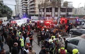 Bejrut po izraelskim ataku. / autor: PAP/EPA