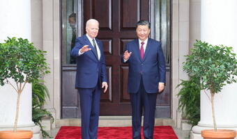 Szef PFR skomentował spotkanie prezydentów USA i Chin